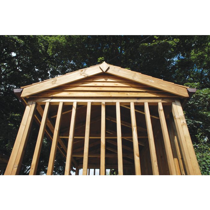 Cheshire Timber Cycle Shelter - 1