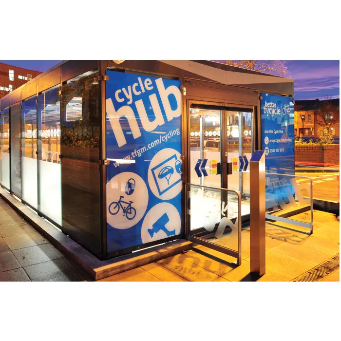 Access Control/Automatic Doors For Cycle Hubs - 3