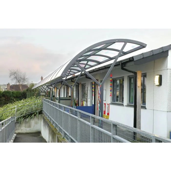 Asymmetric Castleford Walkway - St Breock Primary School