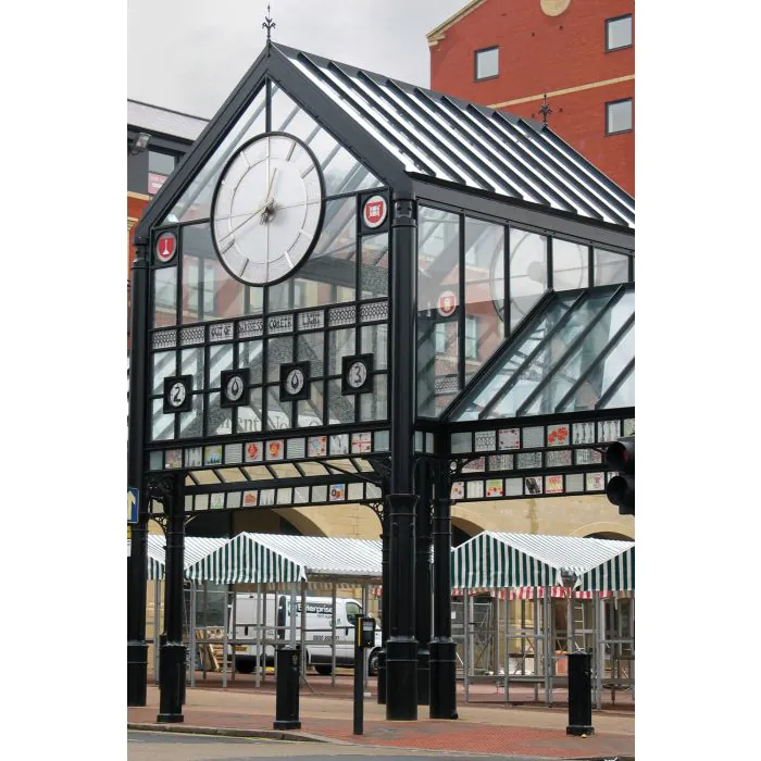 Colonnade Glazed Canopy - 15