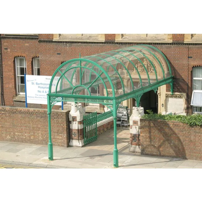 Barrel Vault Entrance Canopy