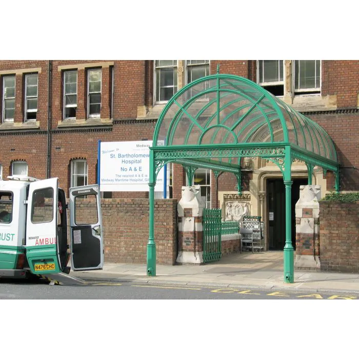 Barrel Vault Entrance Canopy - 3