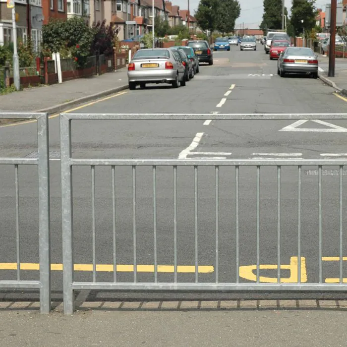 Pedestrian Guardrail - Visibility Gap - 1