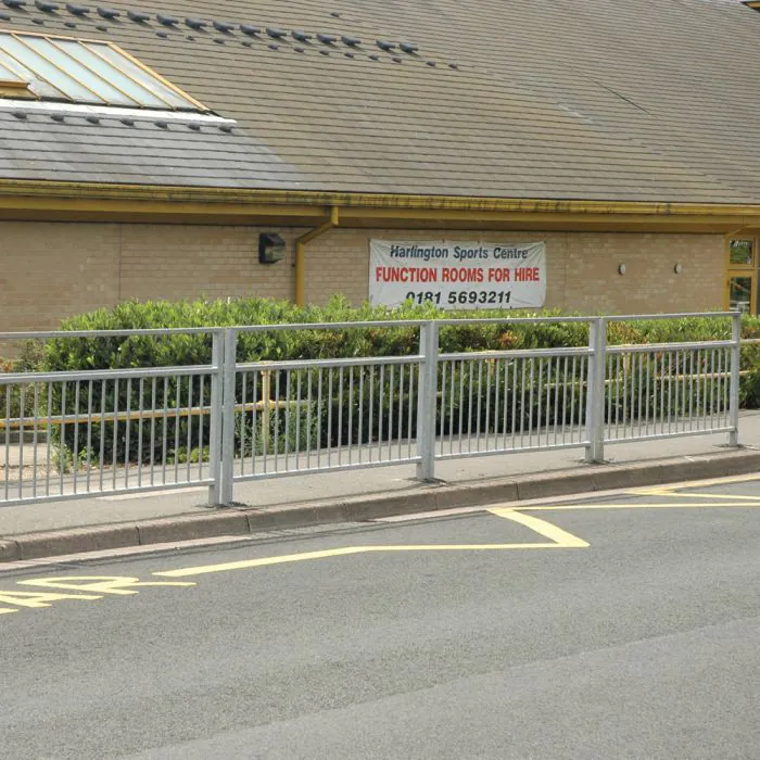 Pedestrian Guardrail - Visibility Gap - 2
