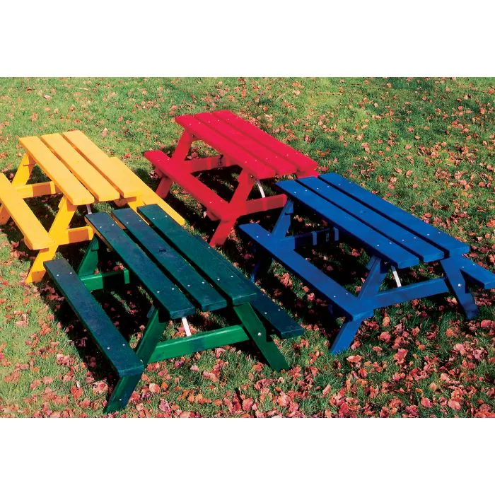 Rainbow Picnic Bench - 3