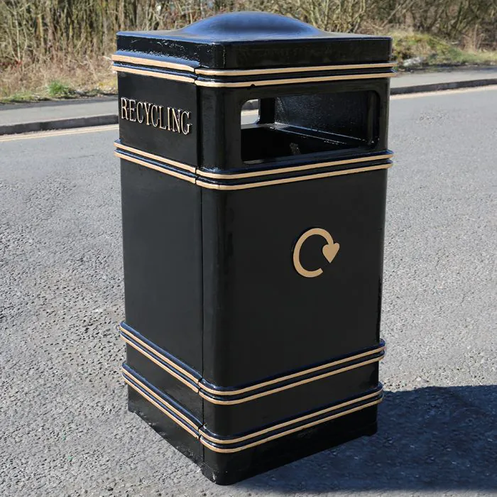 Square Standard Cast Iron Bin - 3