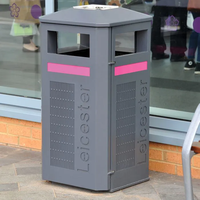 Derby Contemporary Litter Bin - 4