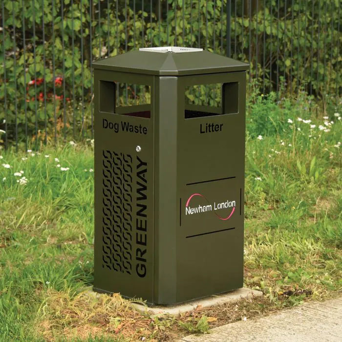 Derby Contemporary Litter Bin - 5