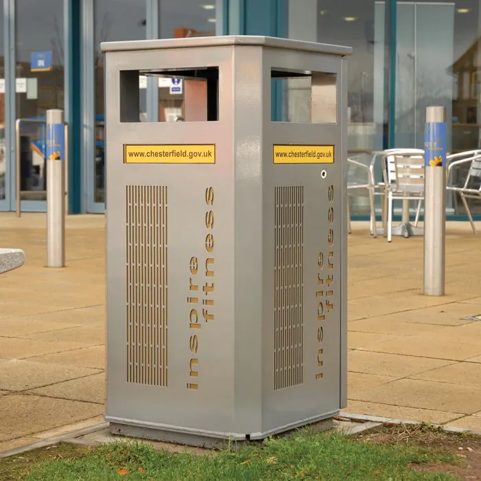 Derby Contemporary Litter Bin - 8