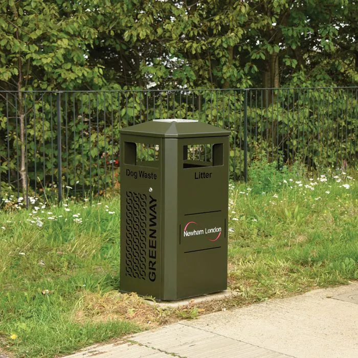 Derby Contemporary Litter Bin - 13