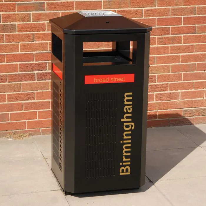 Derby Contemporary Litter Bin - 18