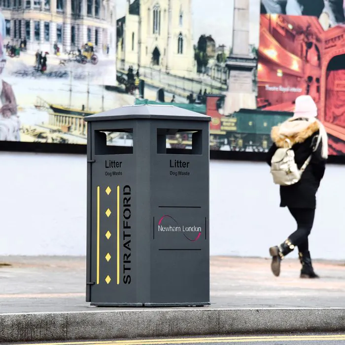 Derby Contemporary Litter Bin - 23