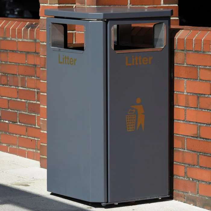 Derby Standard Litter Bin - 120 Litre - 19
