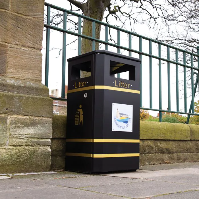 Derby Standard Litter Bin - 120 Litre - 28