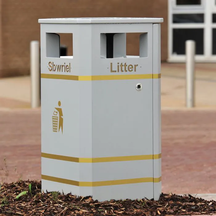 Derby Standard Litter Bin - 120 Litre - 46