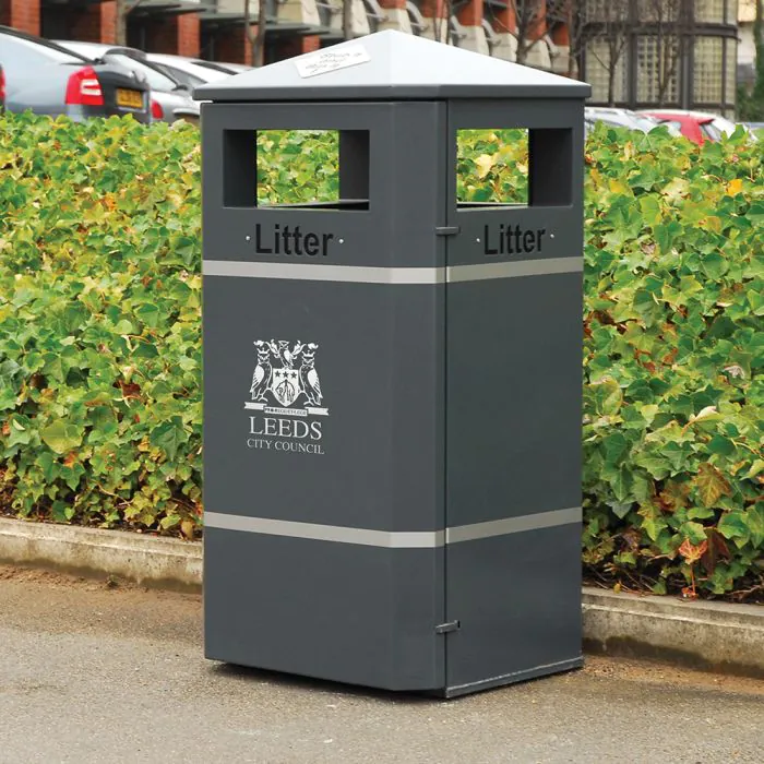 Derby Standard Litter Bin - 120 Litre - 49