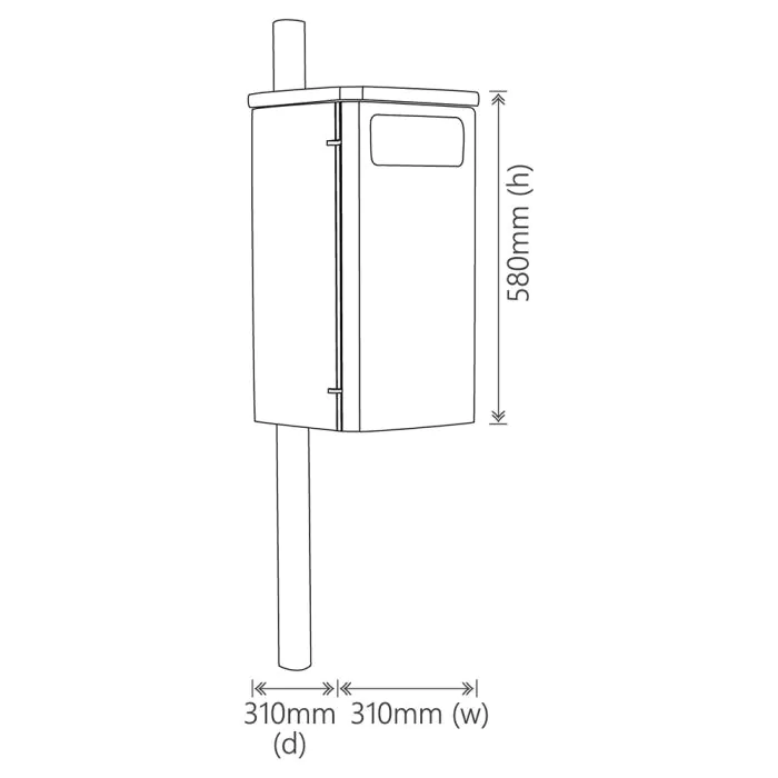 Derby Hercules Post Mounted - 10