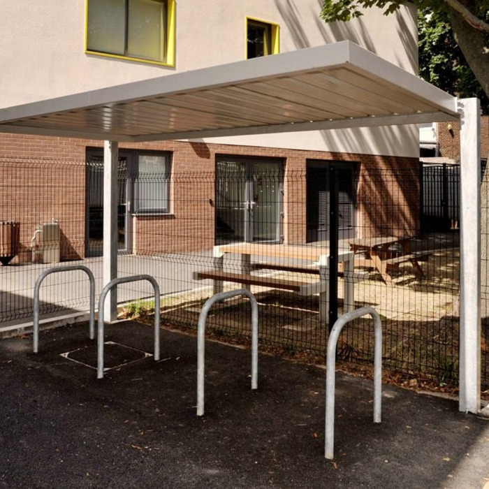 Burntwood Cantilever Cycle Shelter - 2