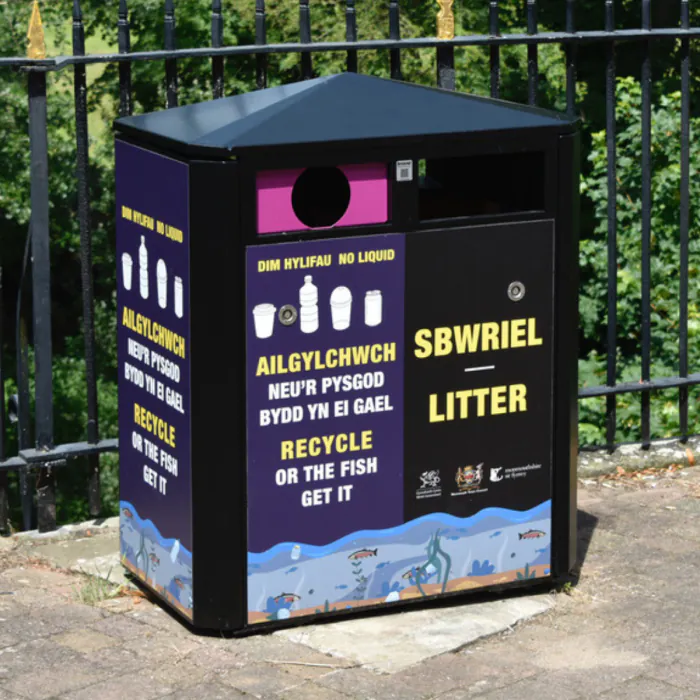 Derby Double E Recycling Bin - 1