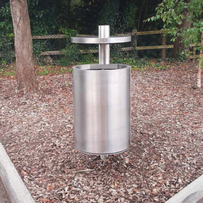 Apollo 100 Hooded Litter Bin 