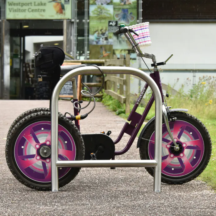 Sheffield Cycle Stand with Tapping Bar - 5