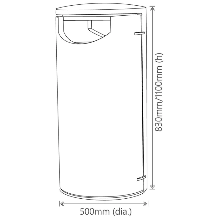 Derby Eros Litter Bin - 22