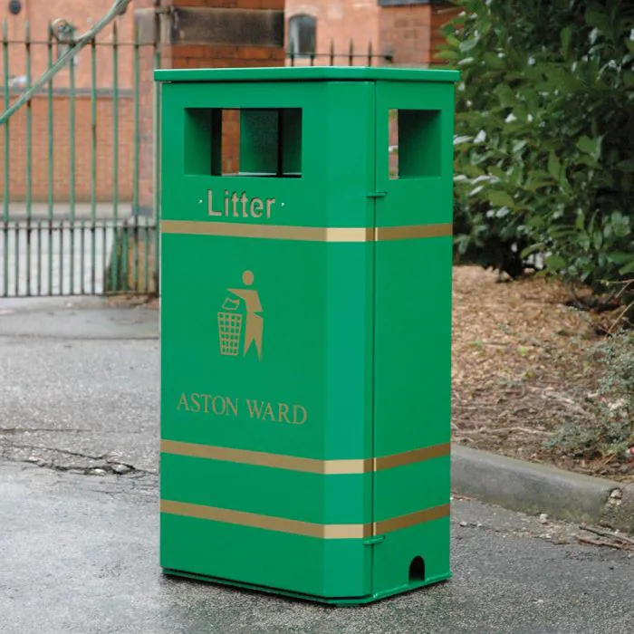 Derby Slimline Litter Bin - 3