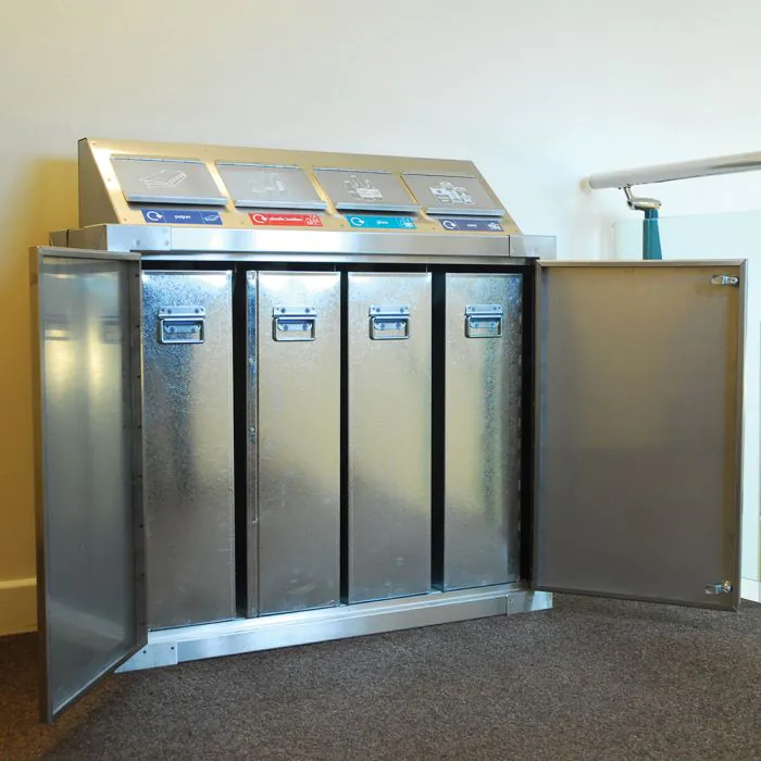 Office Spacesaver Recycling Bin - 9