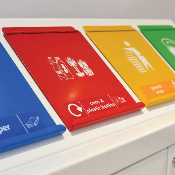 Office Spacesaver Recycling Bin - 10