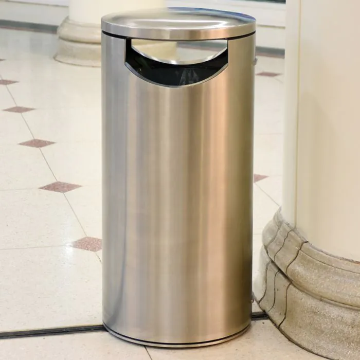Derby Eros Litter Bin - Stainless Steel - 4