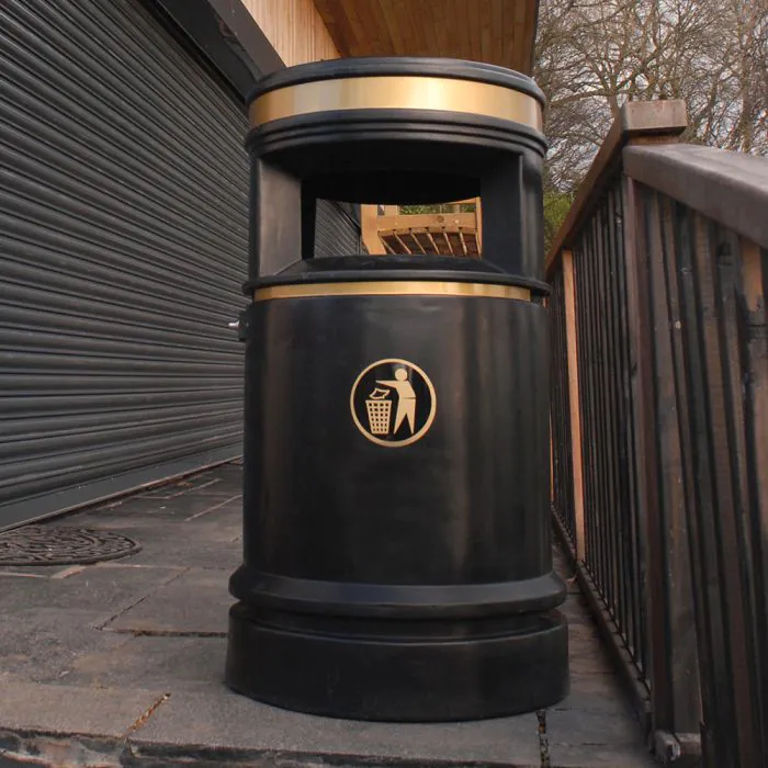 Maelor Trafflex Turvy High Security Litter Bin - 6