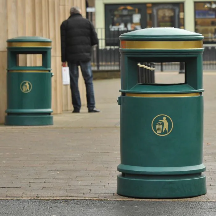 Maelor Trafflex Turvy High Security Litter Bin - 10