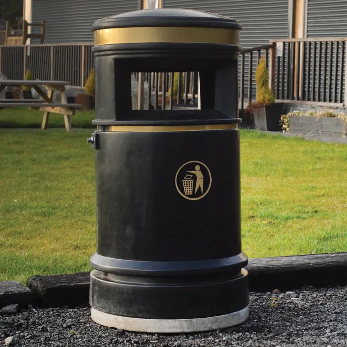 Maelor Trafflex Turvy High Security Litter Bin - 11