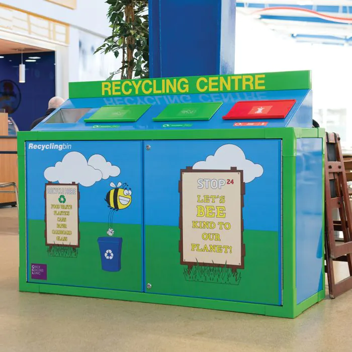 SEPR8&trade; Recycling Bin