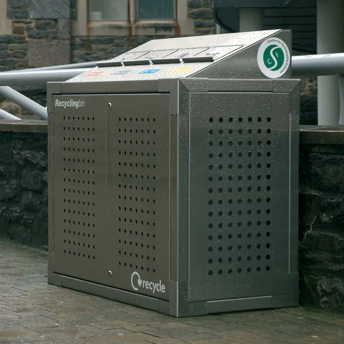 SEPR8™ Stainless Steel Recycling Bin - 18