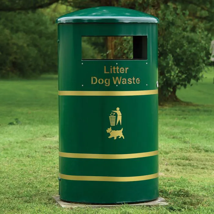 Derby Round Litter Bin - 1