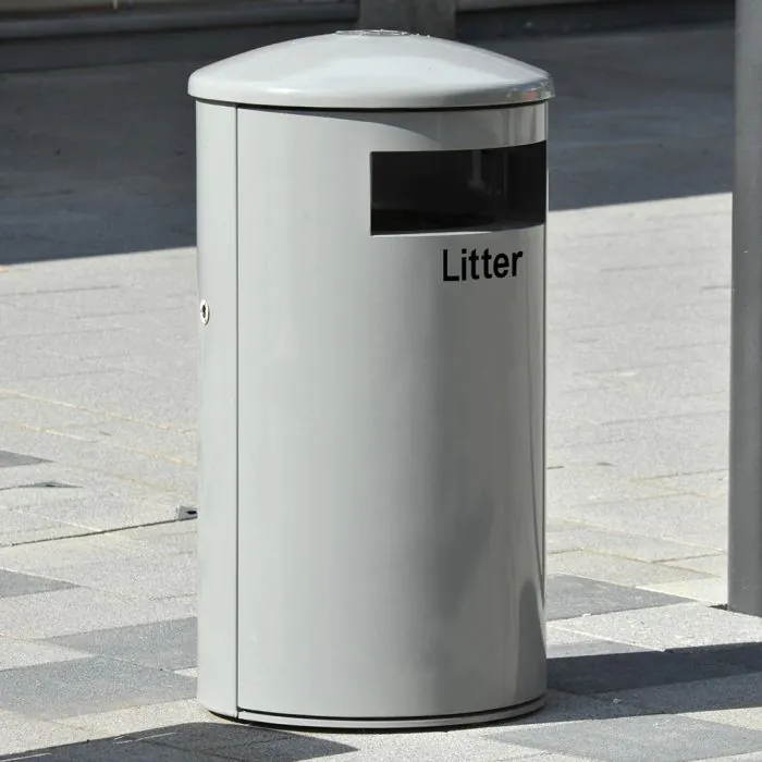 Derby Round Litter Bin - 3