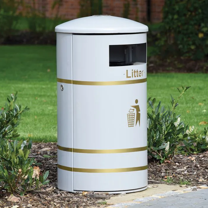 Derby Round Litter Bin - 5