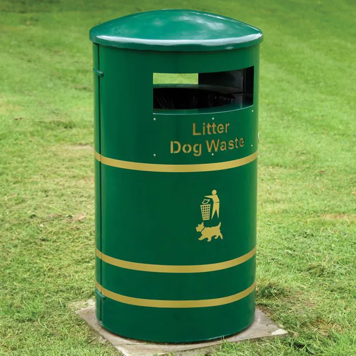 Derby Round Litter Bin - 7
