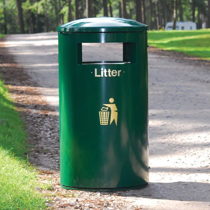 Derby Round Litter Bin - 9