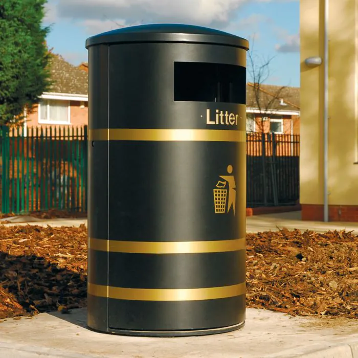Derby Round Litter Bin - 10