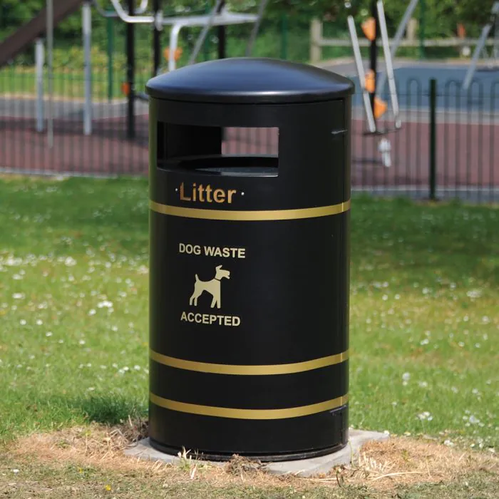 Derby Round Litter Bin - 14