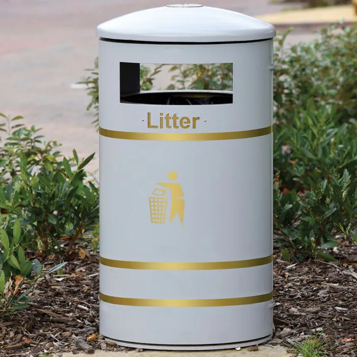 Derby Round Litter Bin - 15