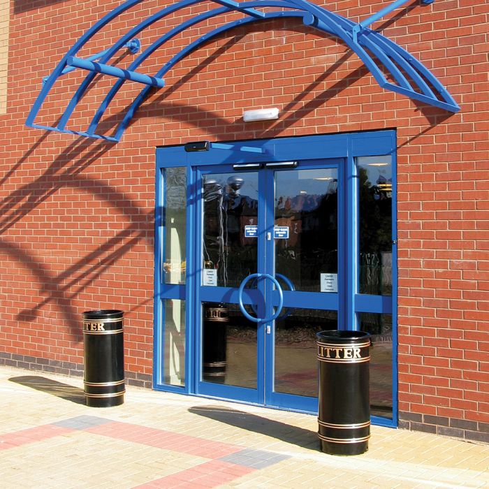 Heritage Cast Iron Litter Bin - 3