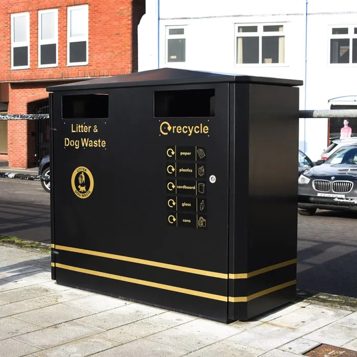Derby Double Wheelie Bin Housing - 4