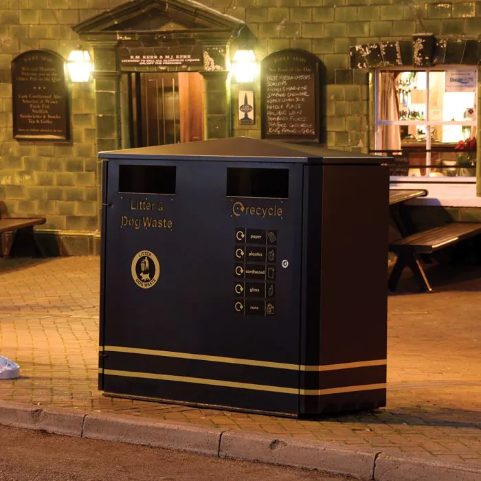 Derby Double Wheelie Bin Housing - 8