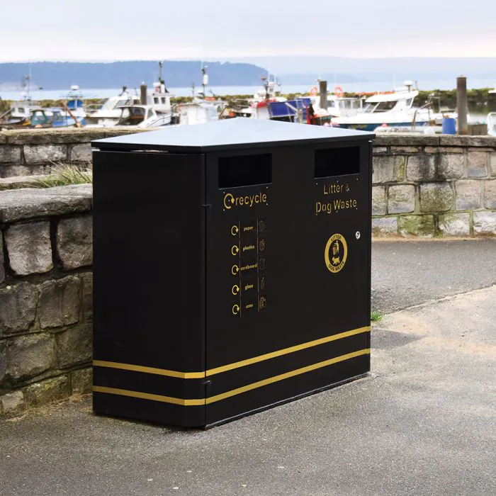 Derby Double Wheelie Bin Housing - 9