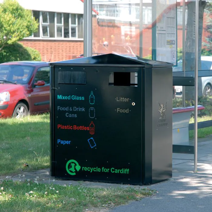 Derby Double Wheelie Bin Housing - 15