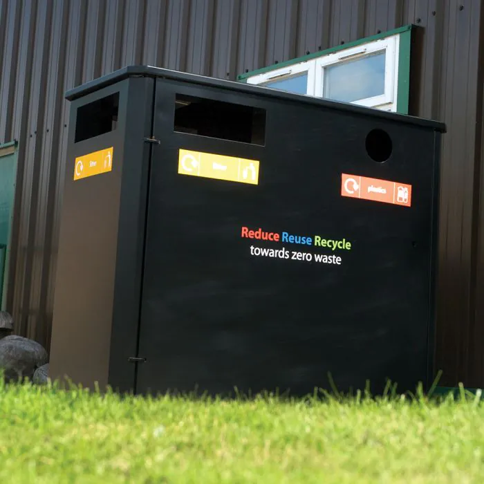 Derby Double Wheelie Bin Housing - 17