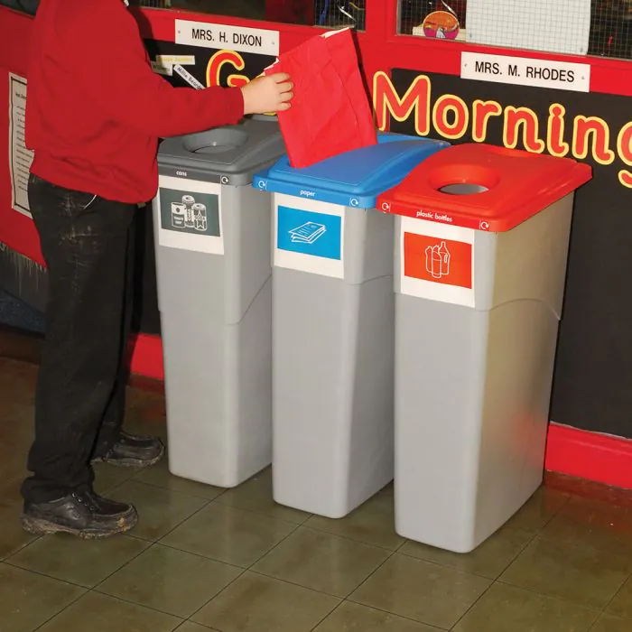 Greywell Plastic Internal Recycling Bin - 2